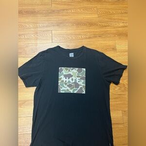 HUF camo box tee L